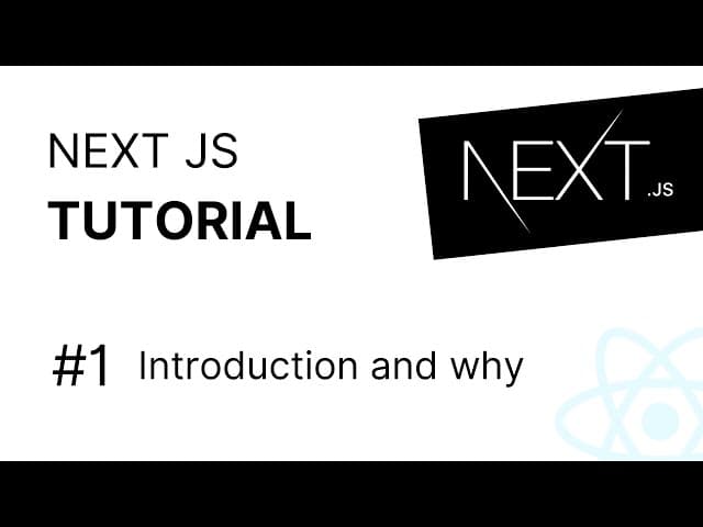 NextJS tutorials