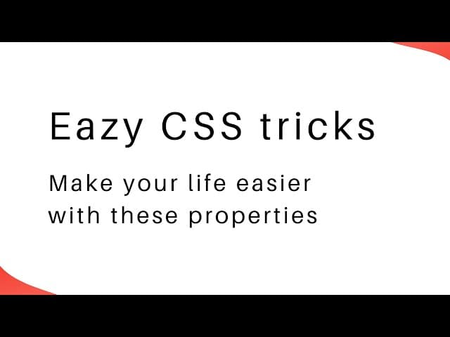 css tips and tricks